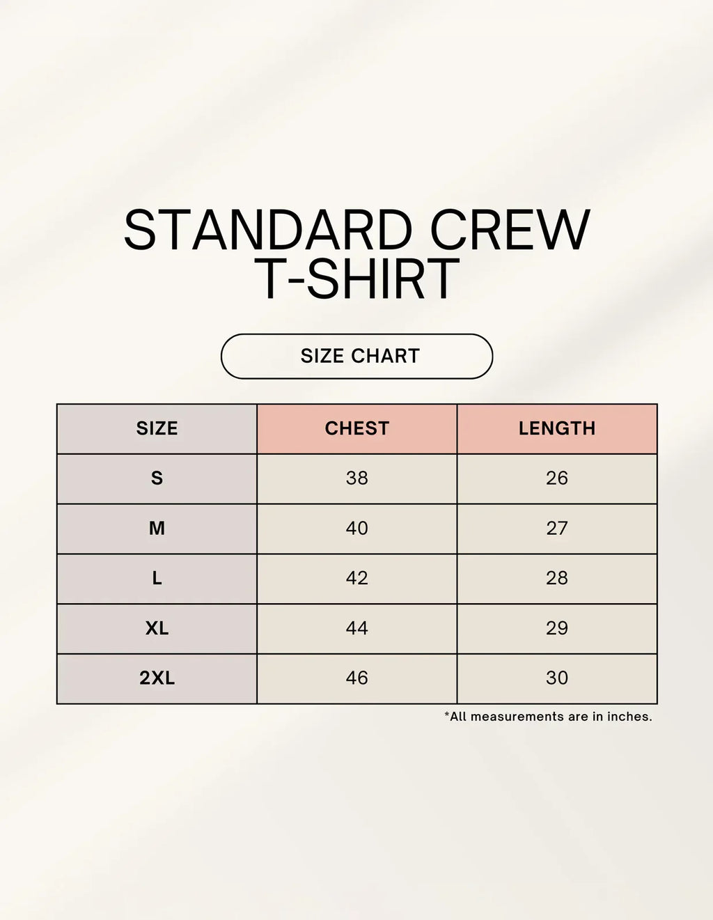 Printed Standard Crew T-Shirt - VIVA ENTERPRISES 