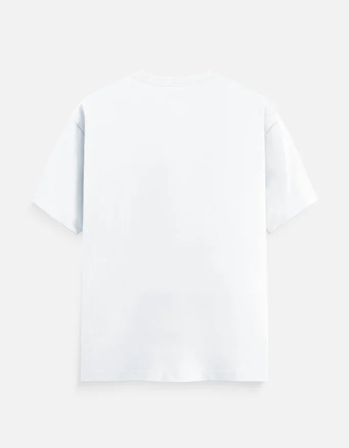 Abstract Color Face Graphic Printed MULTICOLOUR T-Shirt - VIVA ENTERPRISES 