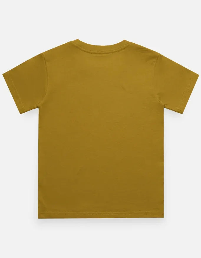 Official India Cricket Jersey Style T-Shirt Boy's Crew Neck T-Shirt - VIVA ENTERPRISES 