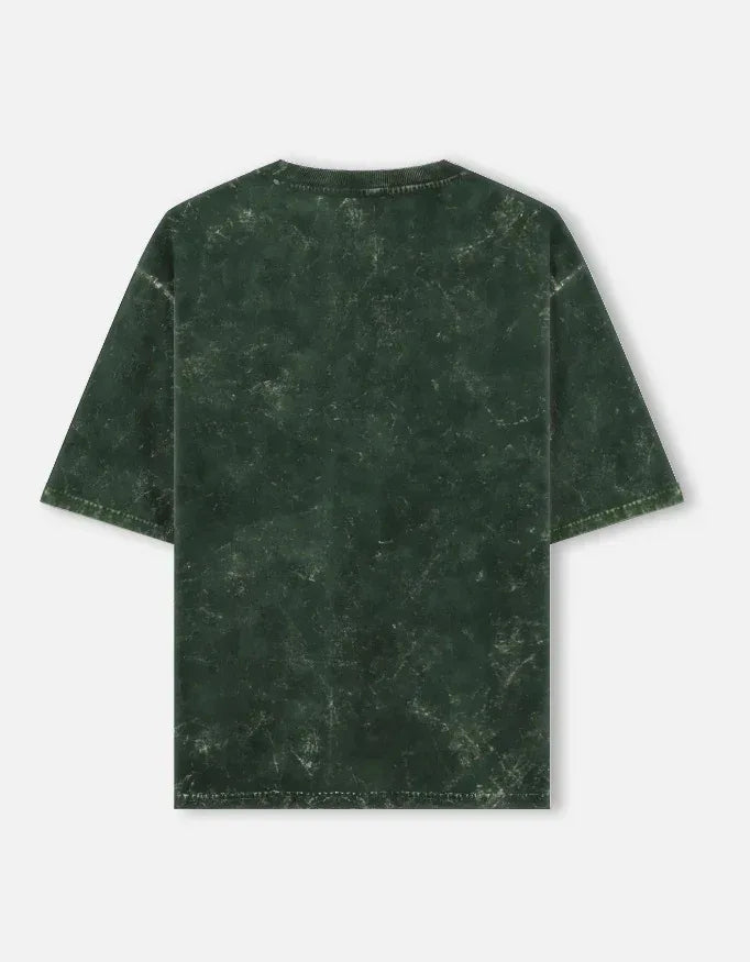 Kokushibo Upper Rank One Demon Slayer Acid Wash T-Shirt - VIVA ENTERPRISES 