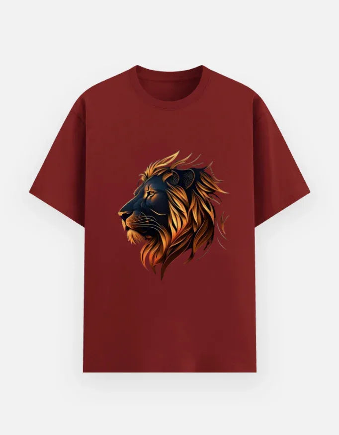 Unisex Basic Lion T-Shirt - VIVA ENTERPRISES 