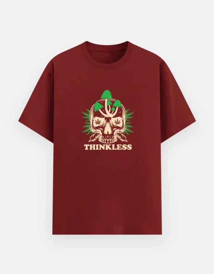 Thinkless Printed Basic T-Shirt - VIVA ENTERPRISES 