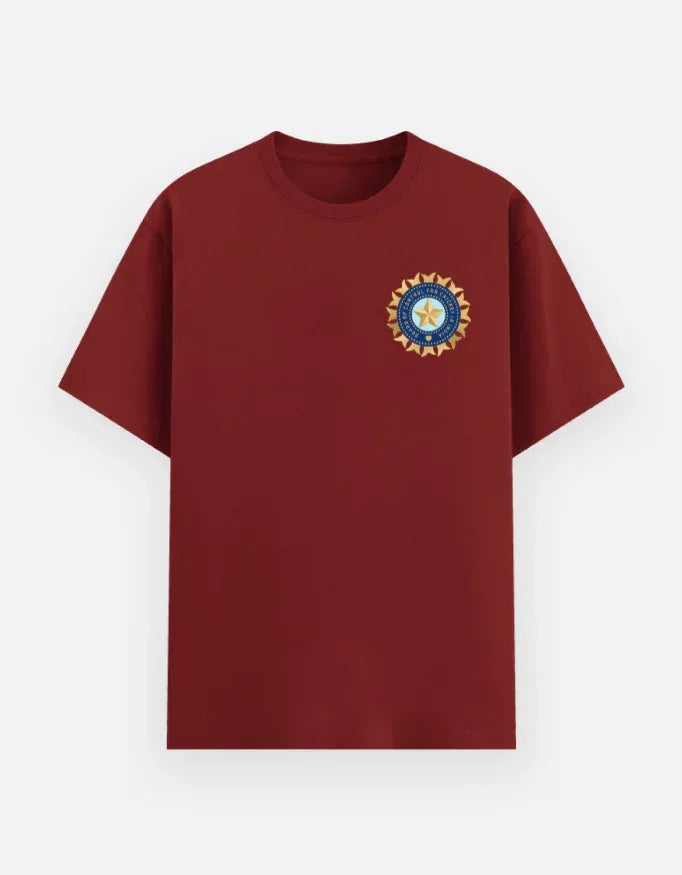 Team India Spirit Tee | Classic Logo Fan Wear Unisex Basic T-Shirt - VIVA ENTERPRISES 