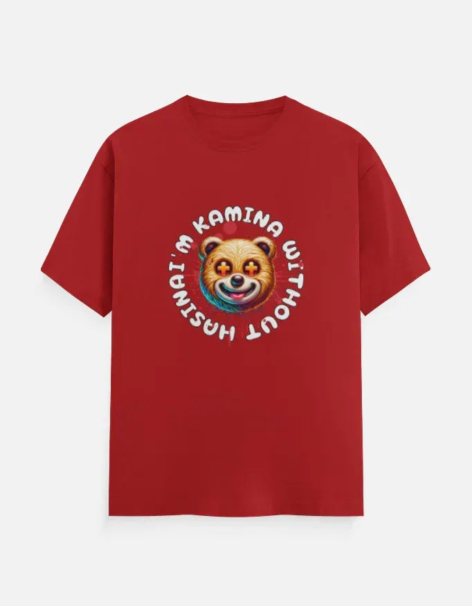 Psycho Bear Slogan Tee - VIVA ENTERPRISES 