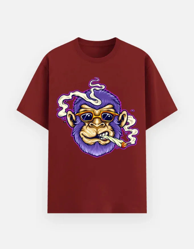 Cartoon Gorilla Wearing Sunglasses and Smoking - VIVA ENTERPRISES 