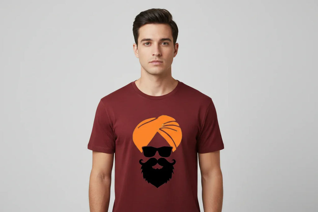 Sikh Gentleman Graphic T-Shirt - VIVA ENTERPRISES 