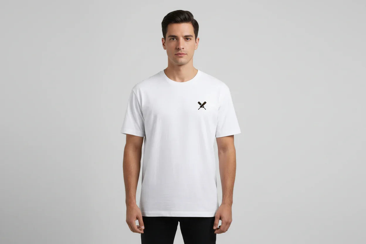 e Cricket Pocket Logo T-Shirt - VIVA ENTERPRISES 