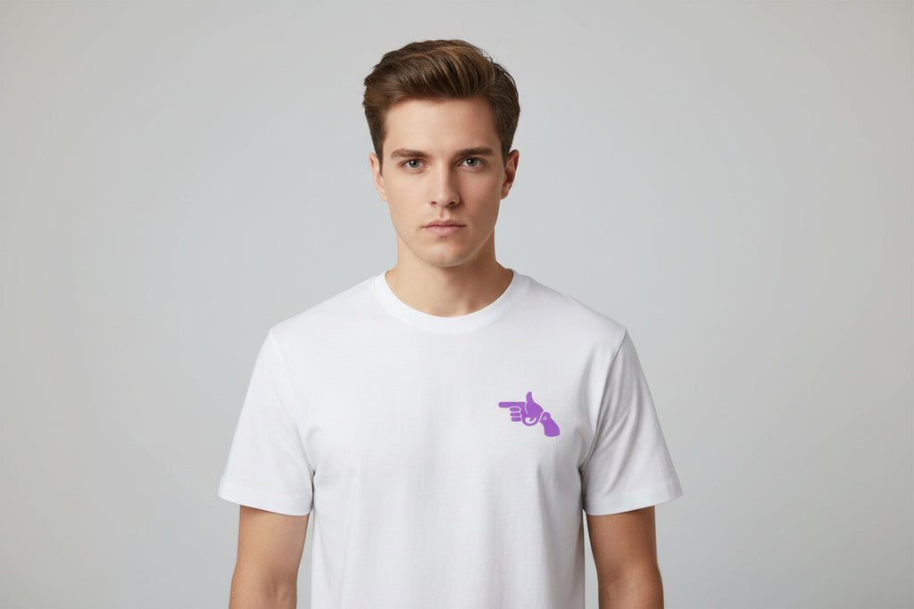 Unisex Basic T-Shirt Round Neck Gun - VIVA ENTERPRISES 