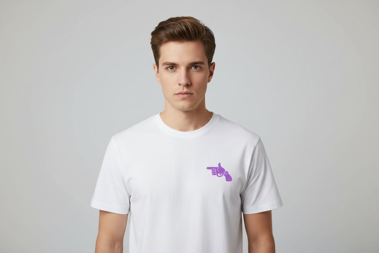 Unisex Basic T-Shirt Round Neck Gun - VIVA ENTERPRISES 