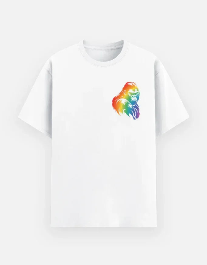 Rainbow Gorila t shirt - VIVA ENTERPRISES 
