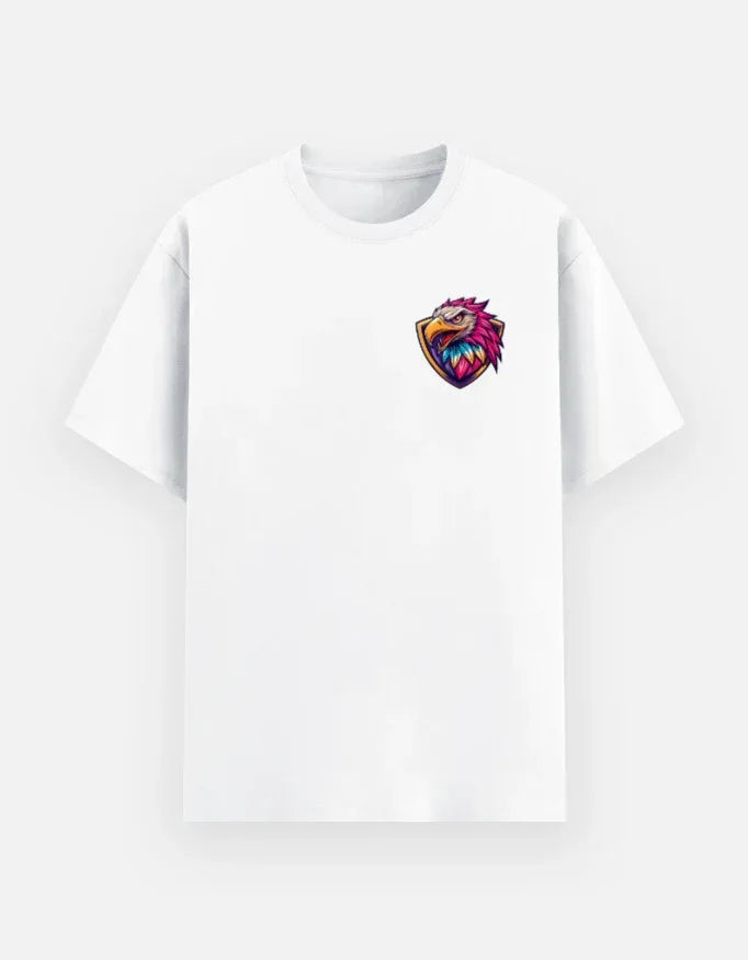Neon/Vibrant Eagle Mascot T-shirt - VIVA ENTERPRISES 