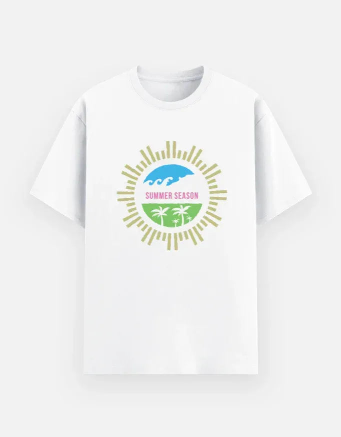 Summer Season Graphic T-Shirt - VIVA ENTERPRISES 