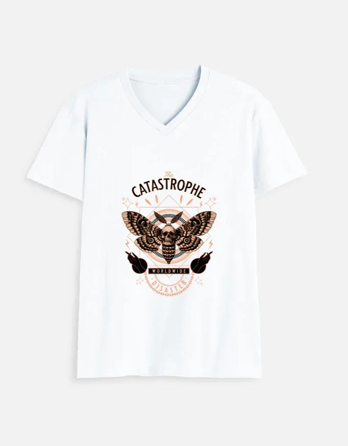 CATA V Neck T-Shirt - VIVA ENTERPRISES 