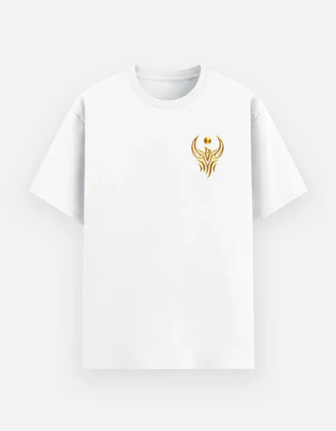 Golden Tribal Crest Tee - VIVA ENTERPRISES 