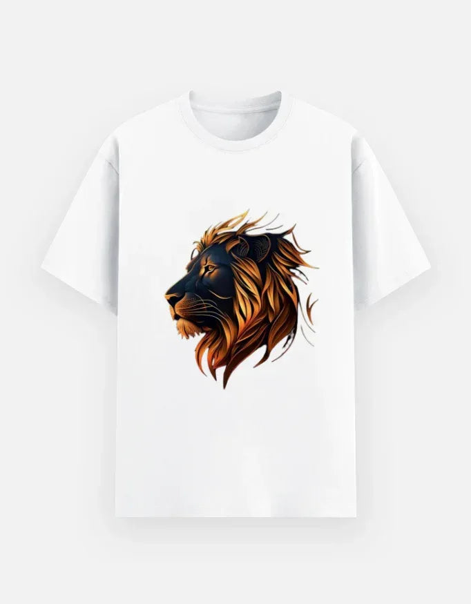 Unisex Basic Lion T-Shirt - VIVA ENTERPRISES 