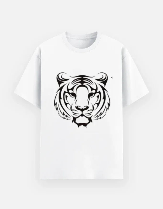 Minimalist Tiger Logo T-Shirt - VIVA ENTERPRISES 