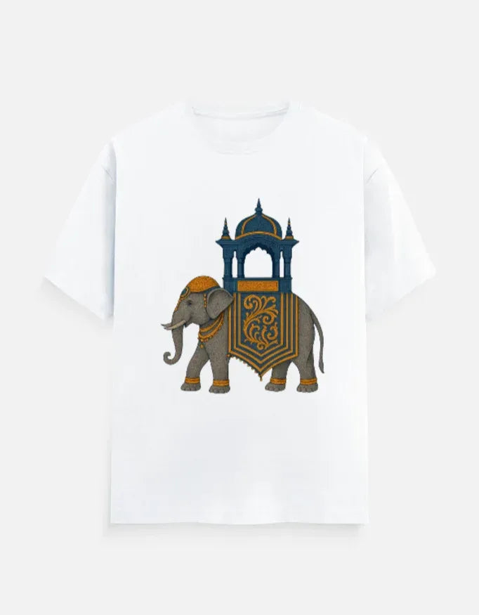 Royal Procession Collection: Majestic Elephant Tees - VIVA ENTERPRISES 