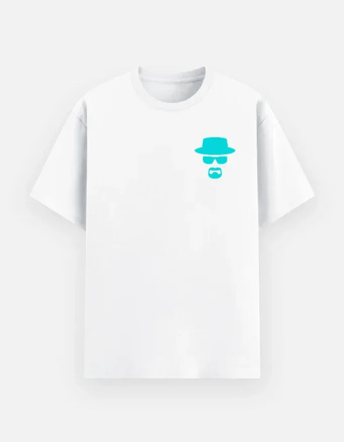 Unisex Basic T-Shirt round neck cyan Hat - VIVA ENTERPRISES 
