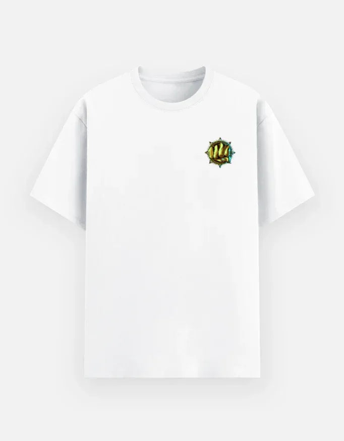 Circular Power Fist Logo Shirt - VIVA ENTERPRISES 