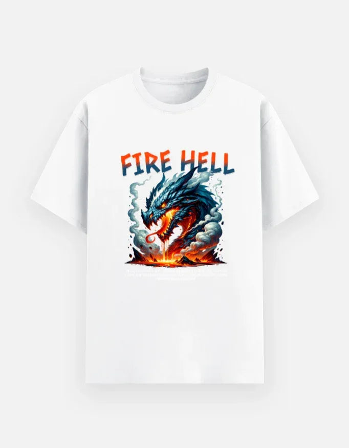 The Infernal Dragon Heavy Metal Tee - VIVA ENTERPRISES 