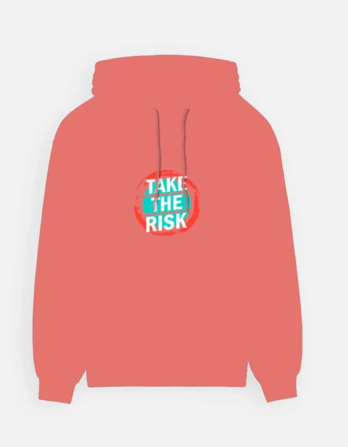 Dark 'Take The Risk' Graphic Hoodie - VIVA ENTERPRISES 