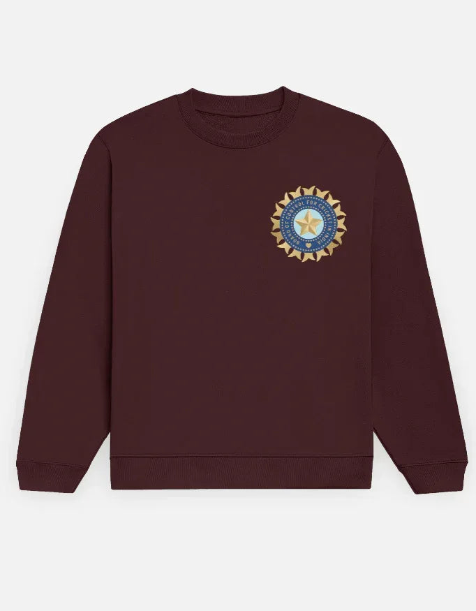 Team India Spirit Tee | Classic Logo Fan Wear Unisex Sweatshirt - VIVA ENTERPRISES 