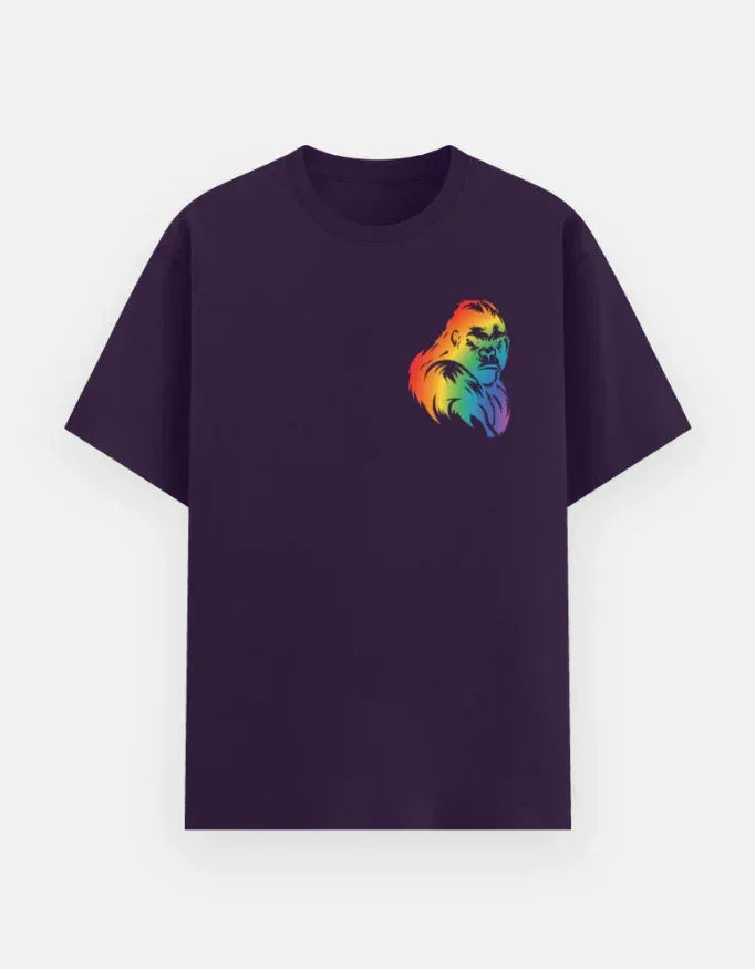 Rainbow Gorila t shirt - VIVA ENTERPRISES 