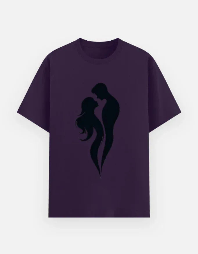 Red Couple Silhouette T-Shirt - VIVA ENTERPRISES 