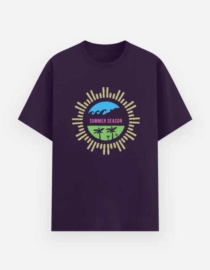 Summer Season Graphic T-Shirt - VIVA ENTERPRISES 