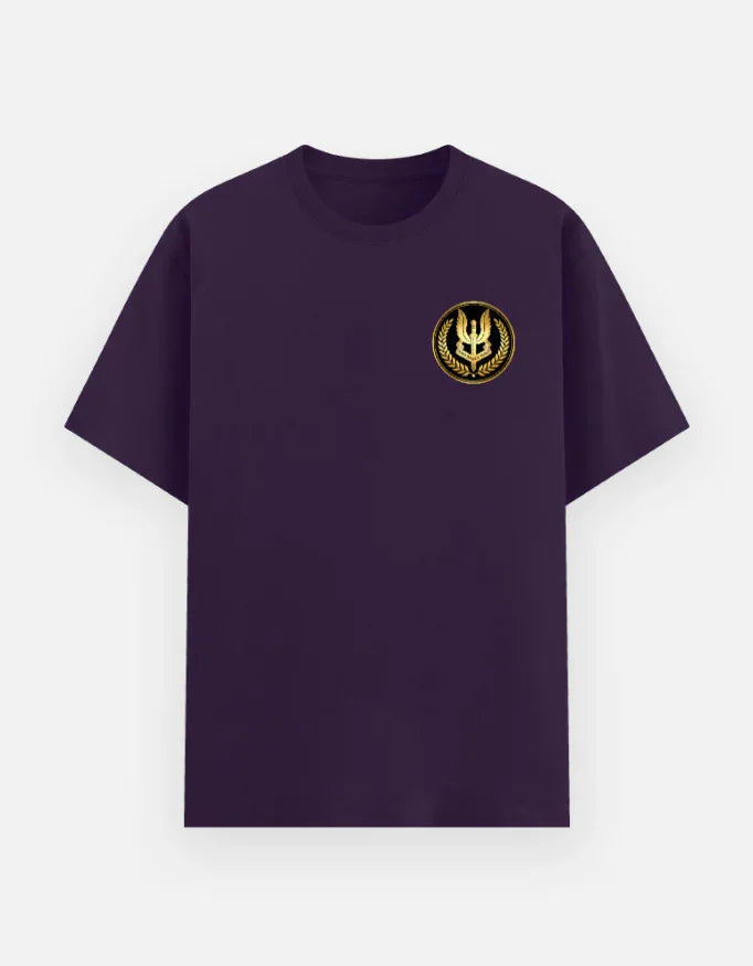 Dhurander Army Inspired Balidan T-Shirt – Black & Gold Premium Cotton Tee - VIVA ENTERPRISES 