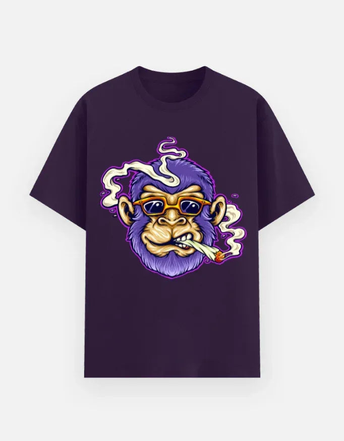 Cartoon Gorilla Wearing Sunglasses and Smoking - VIVA ENTERPRISES 