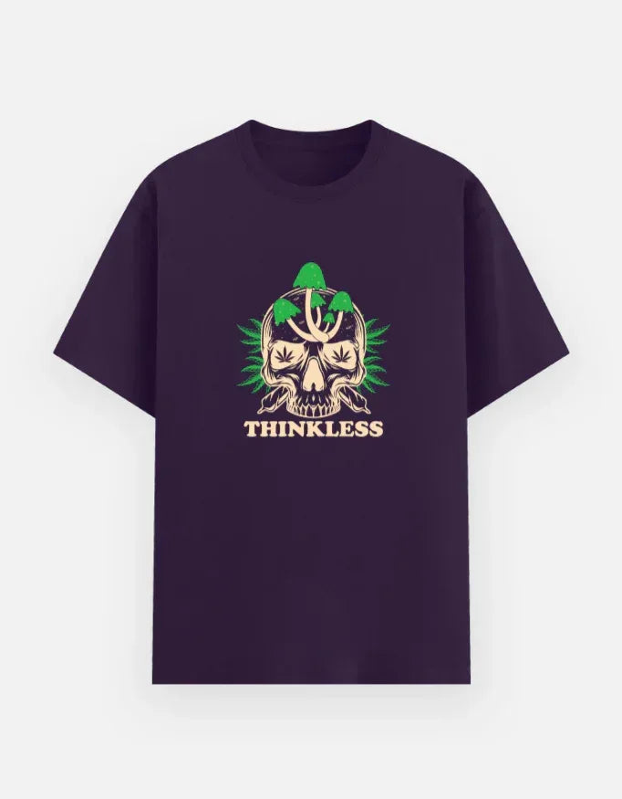 Thinkless Printed Basic T-Shirt - VIVA ENTERPRISES 