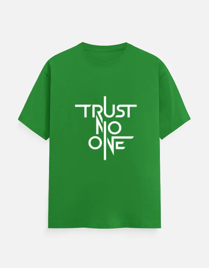 Trust No One Graphic Printed Men's T-Shirt | Premium Cotton - VIVA ENTERPRISES 