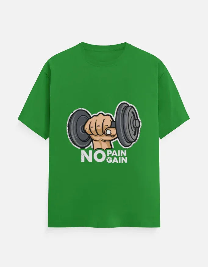 No Pain Gain Classic Crew T-Shirt - VIVA ENTERPRISES 