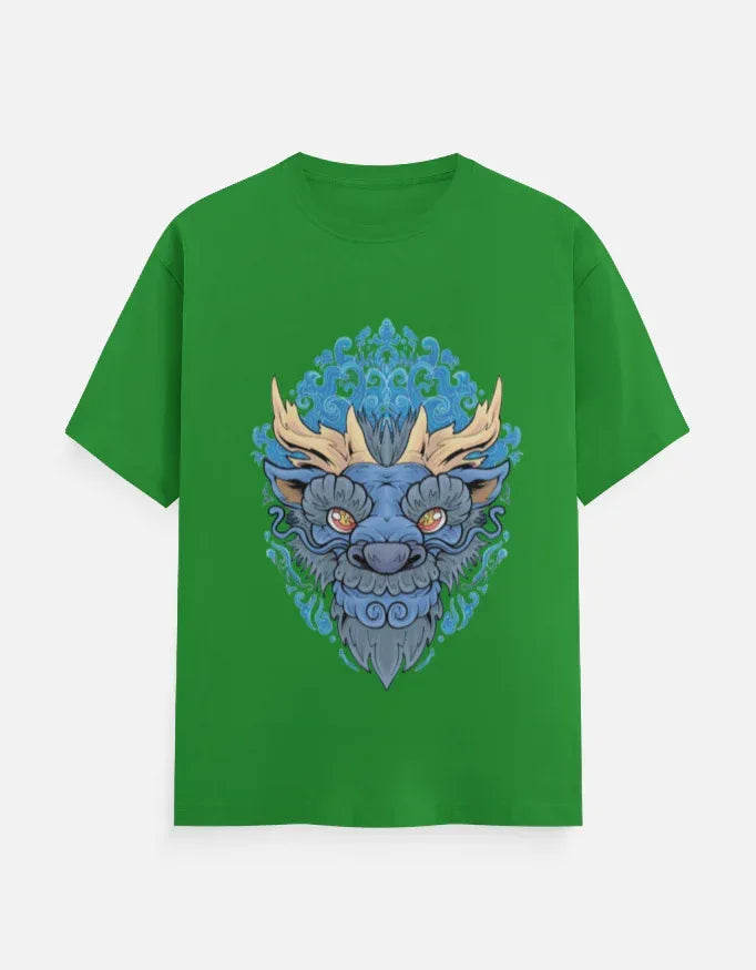 The Azure Dragon Classic Crew T-Shirt - VIVA ENTERPRISES 