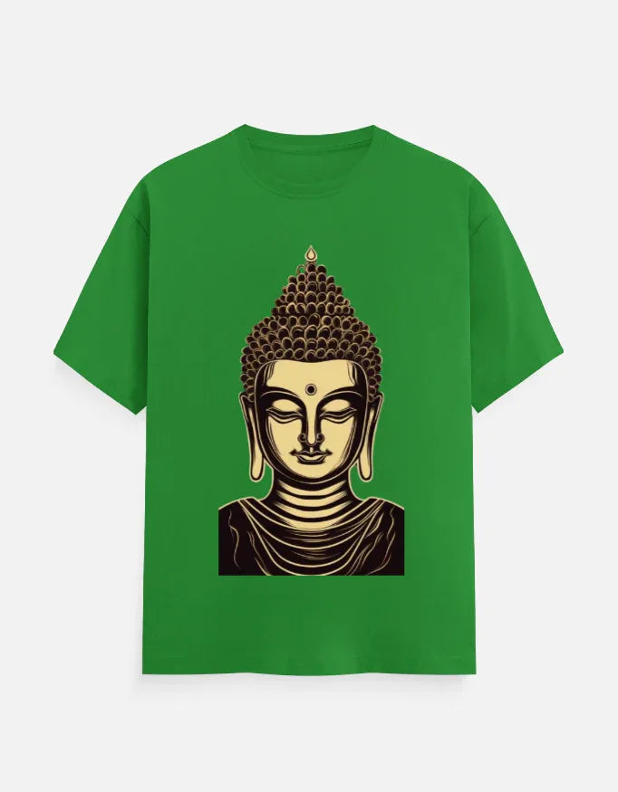 Lord Buddha Spiritual Graphic T-Shirt - VIVA ENTERPRISES 