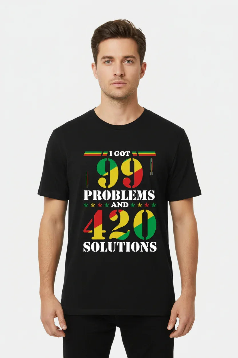 Printed Basic T-Shirt - VIVA ENTERPRISES 