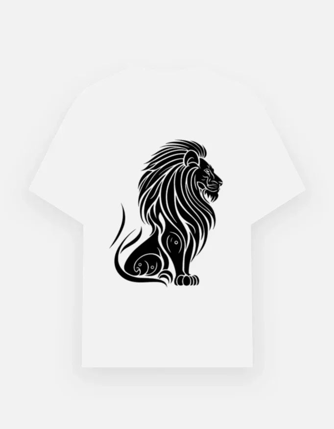 Tribal Lion T-Shirt - VIVA ENTERPRISES 