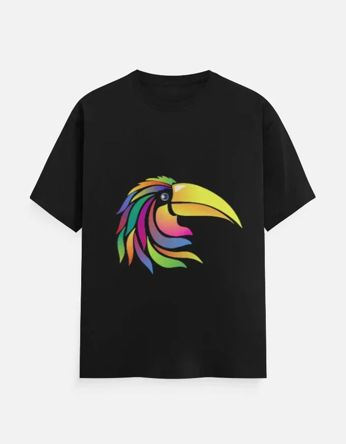Colorful Hornbill T-Shirt - VIVA ENTERPRISES 