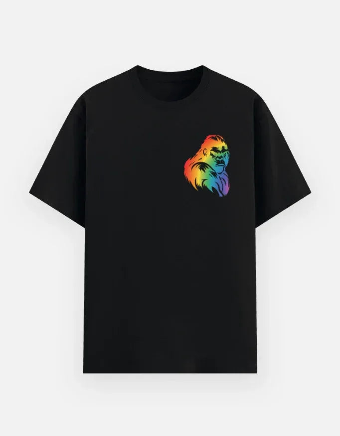Rainbow Gorila t shirt - VIVA ENTERPRISES 