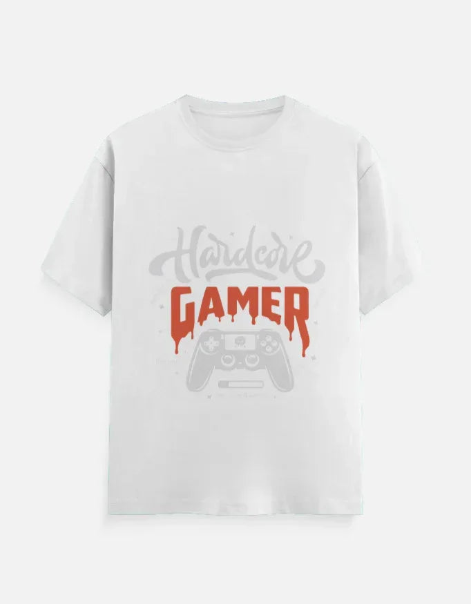 Premium Hardcore Gamer Graphic T-Shirt for Men/Women - VIVA ENTERPRISES 