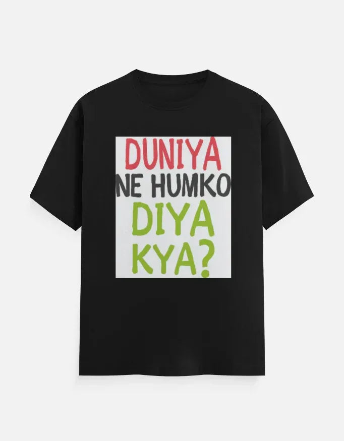 Bold Hindi Quote T-Shirt - VIVA ENTERPRISES 