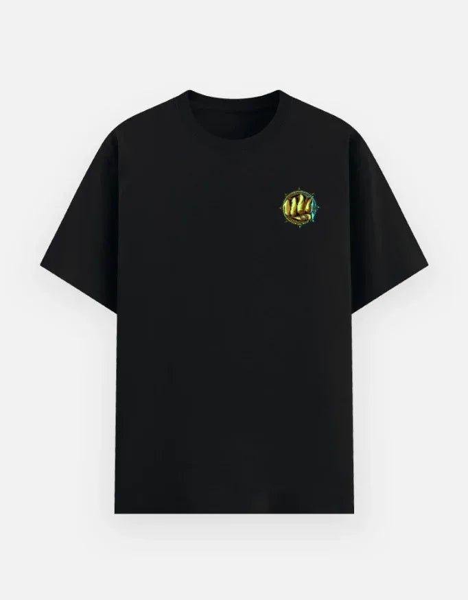 Circular Power Fist Logo Shirt - VIVA ENTERPRISES 
