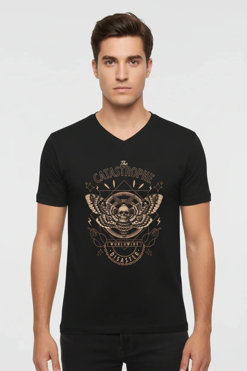 CATA V Neck T-Shirt - VIVA ENTERPRISES 