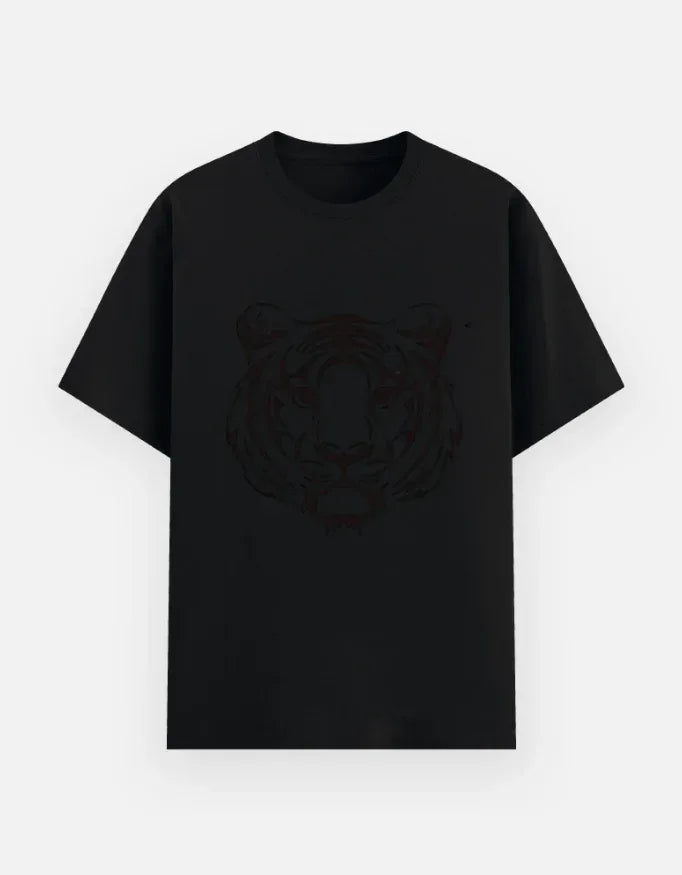 Minimalist Tiger Logo T-Shirt - VIVA ENTERPRISES 