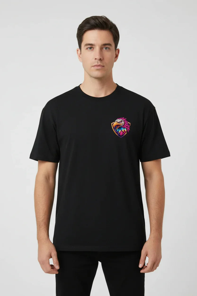 Neon/Vibrant Eagle Mascot T-shirt - VIVA ENTERPRISES 