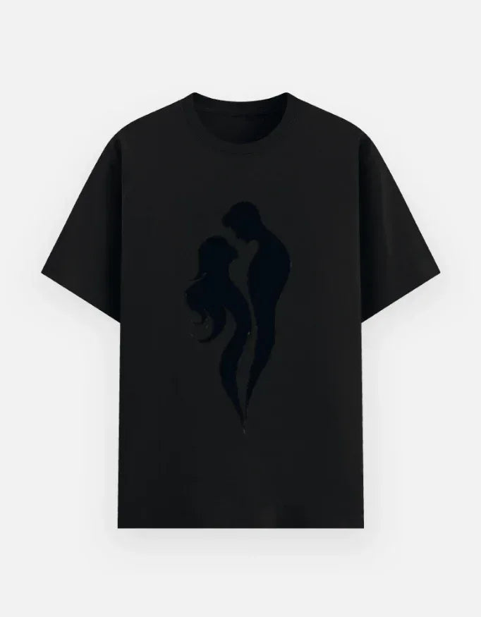 Red Couple Silhouette T-Shirt - VIVA ENTERPRISES 