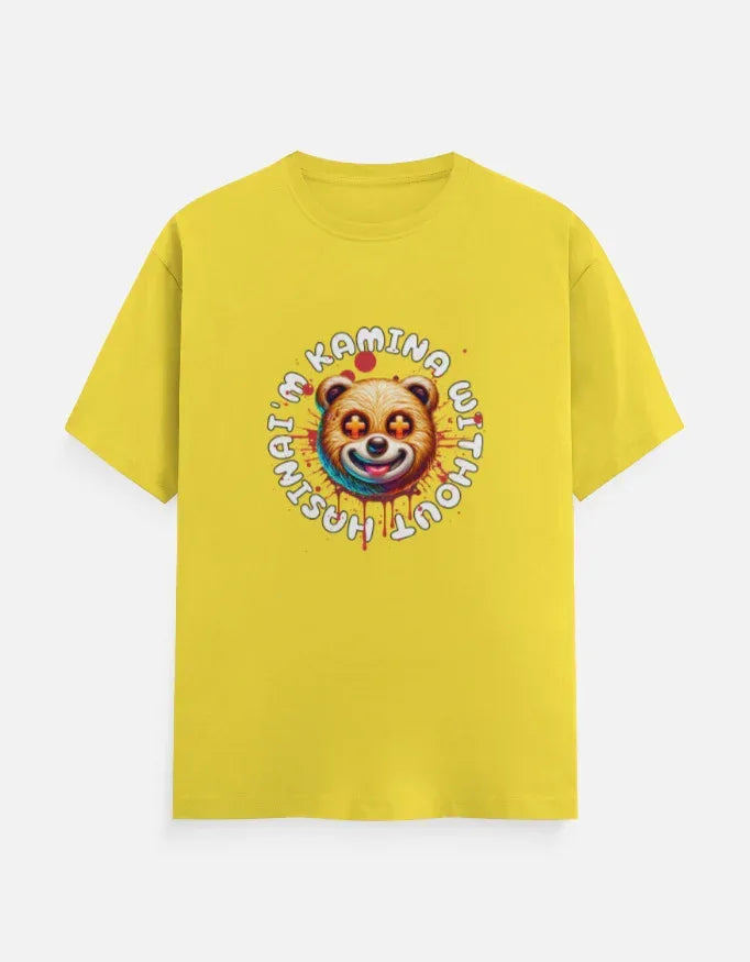 Psycho Bear Slogan Tee - VIVA ENTERPRISES 