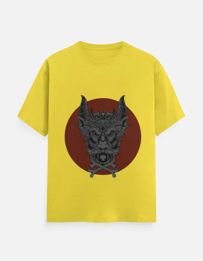 Japanese Hannya/Demon Mask Tee - VIVA ENTERPRISES 