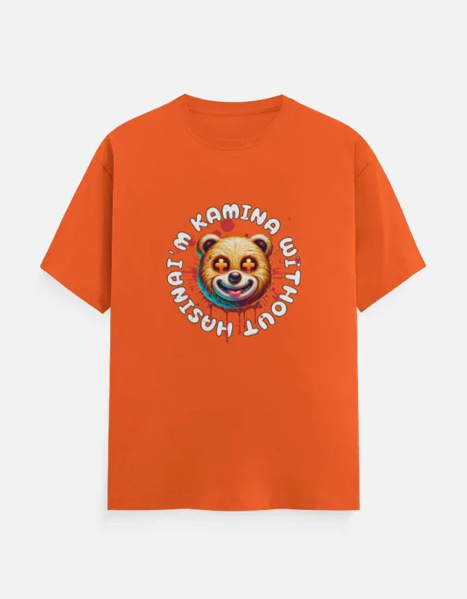 Psycho Bear Slogan Tee - VIVA ENTERPRISES 